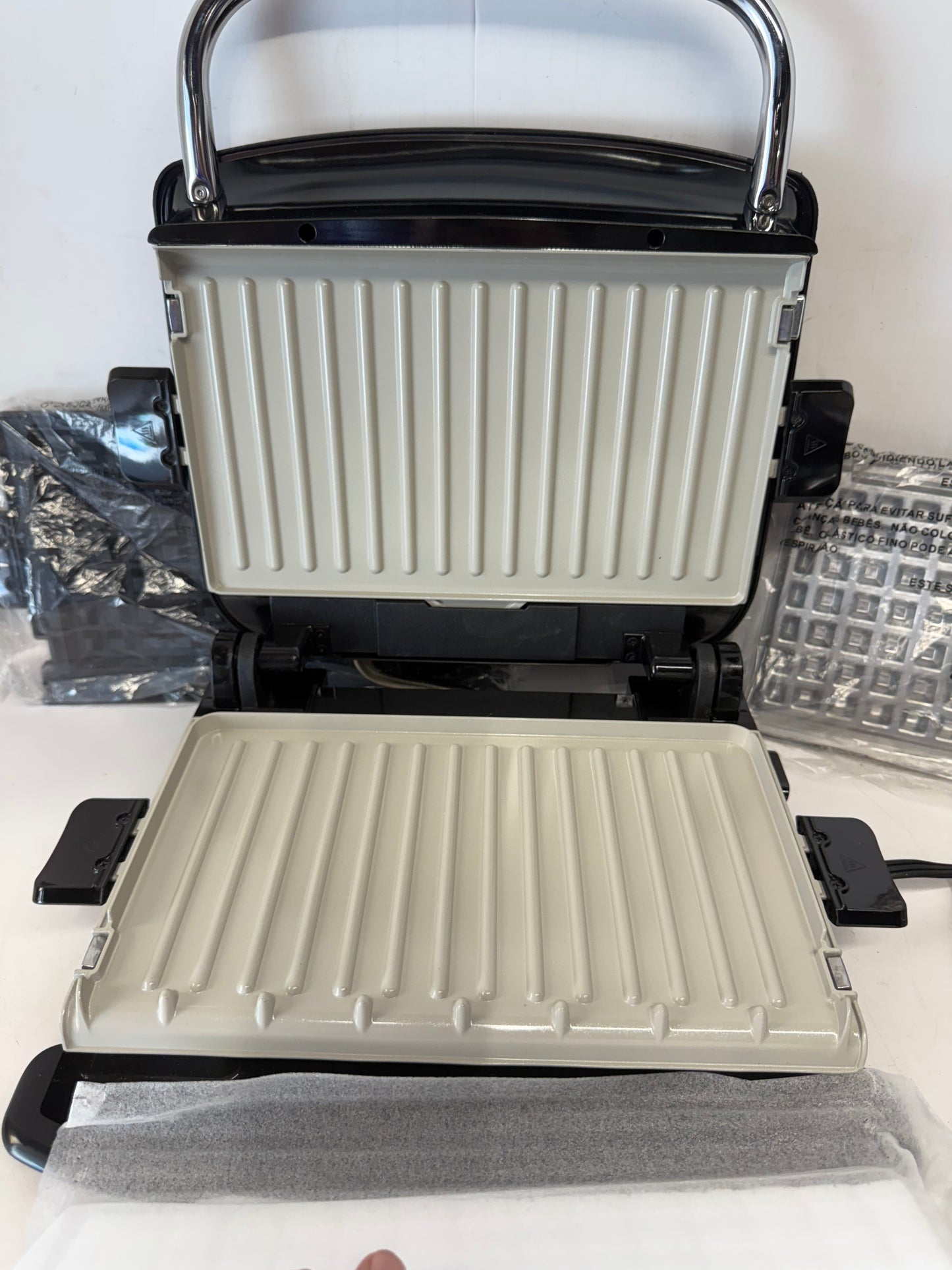 Purple George Forman Grill & Broil GBR5750S