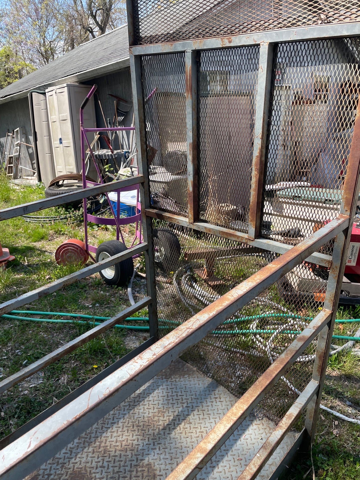 Tools, RR, Cage, Fork Lift, Safety
