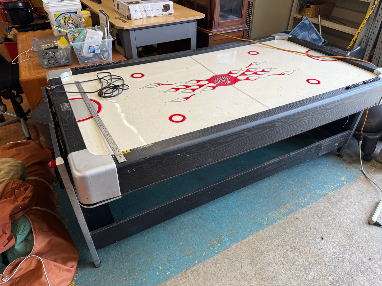 Fat Cat Air Hockey & Pool Table