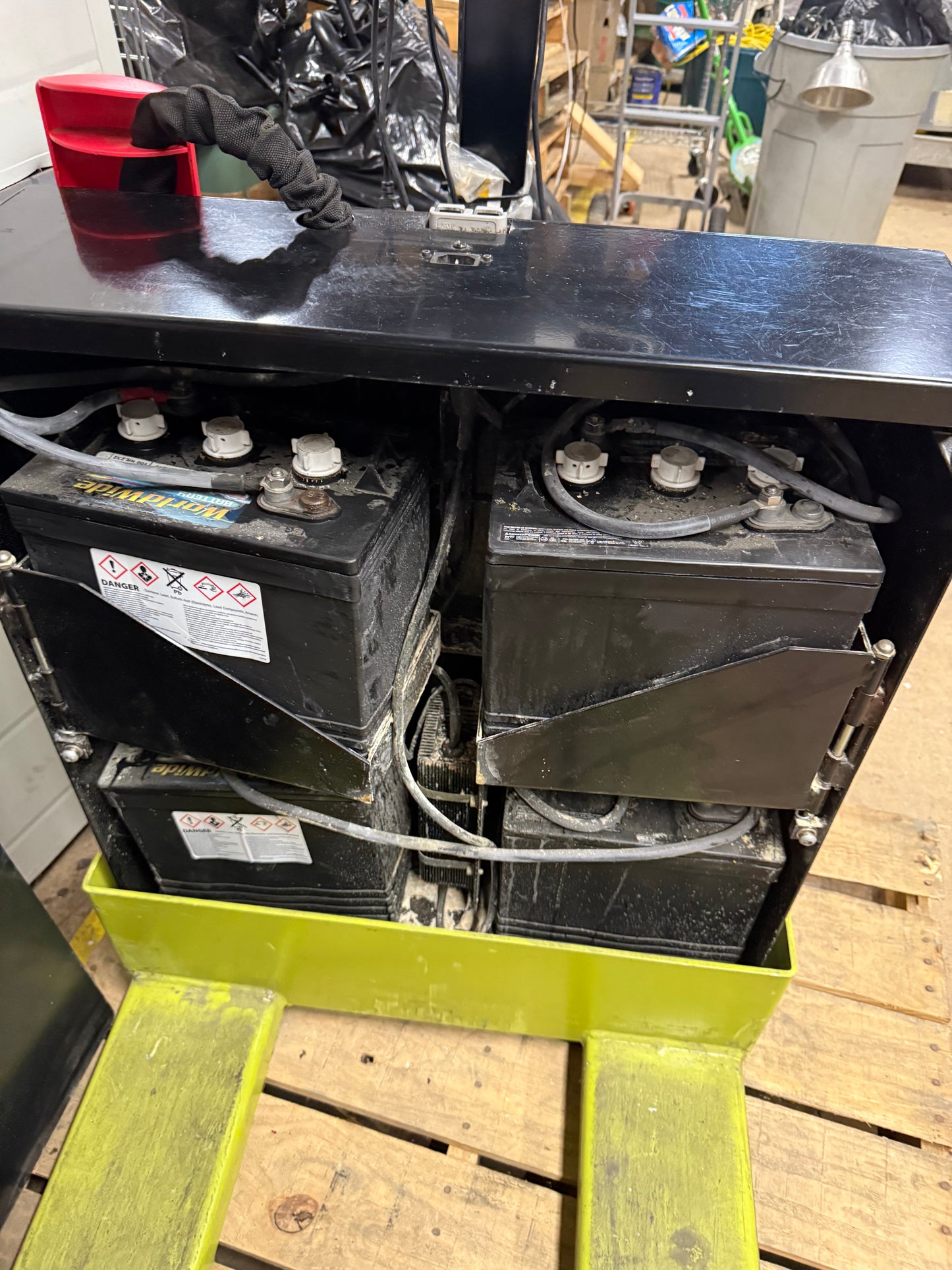 CLARK WPX45 Electric Pallet Jack Fork Lift (Needs Replacement Batteries)