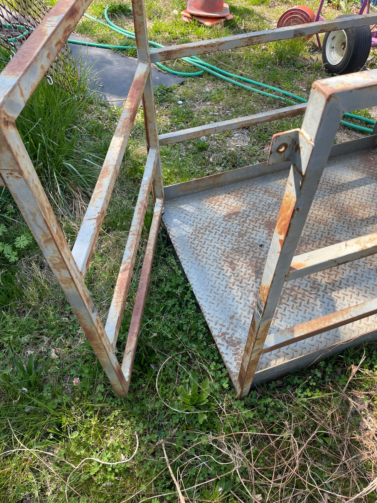 Tools, RR, Cage, Fork Lift, Safety