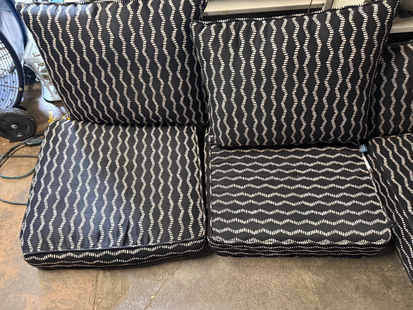 Outside Chair Cushions Origin 21 Black & White