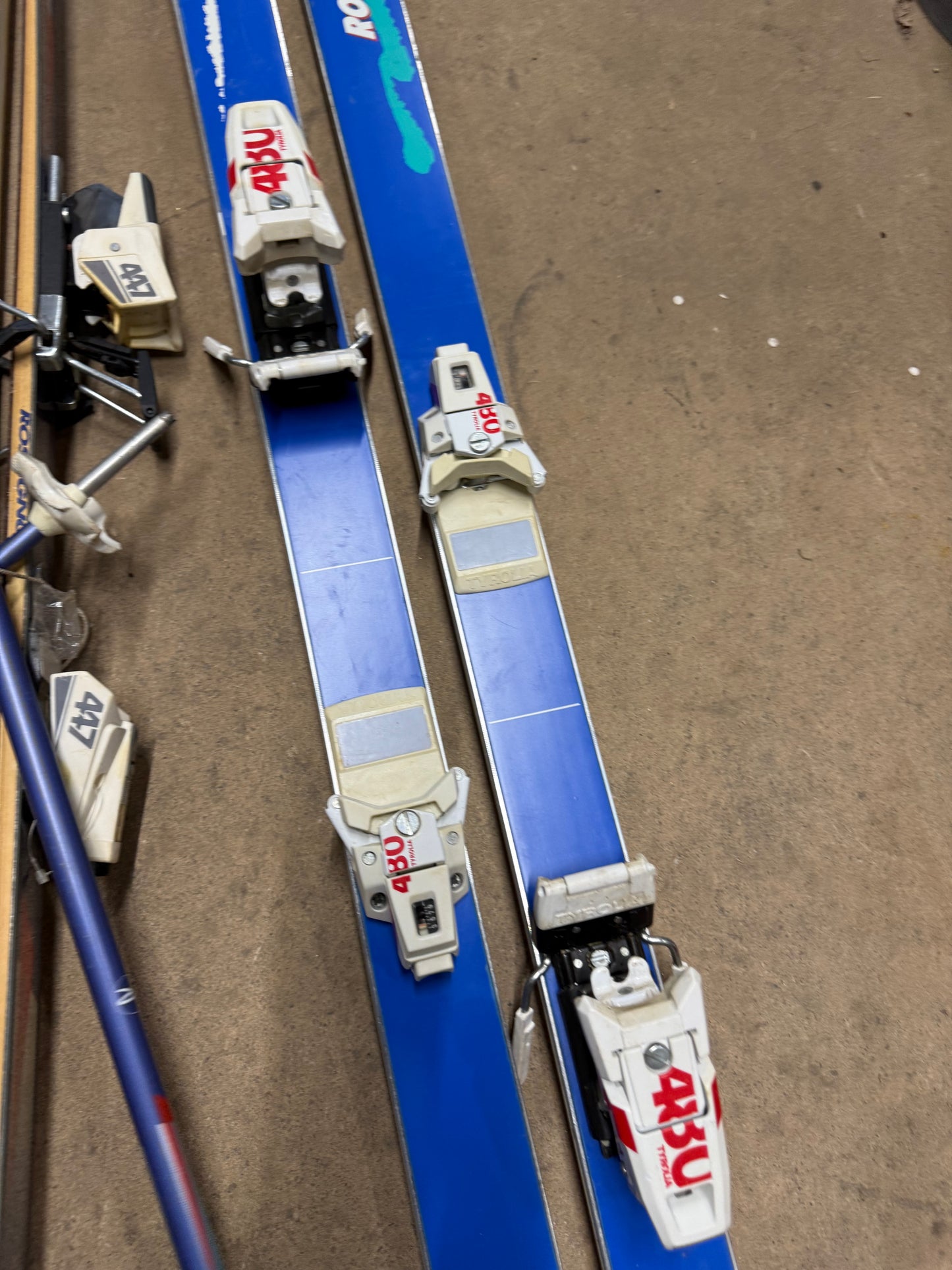 Two Sets of Skis Rossignol Series 700 & s7 Deep