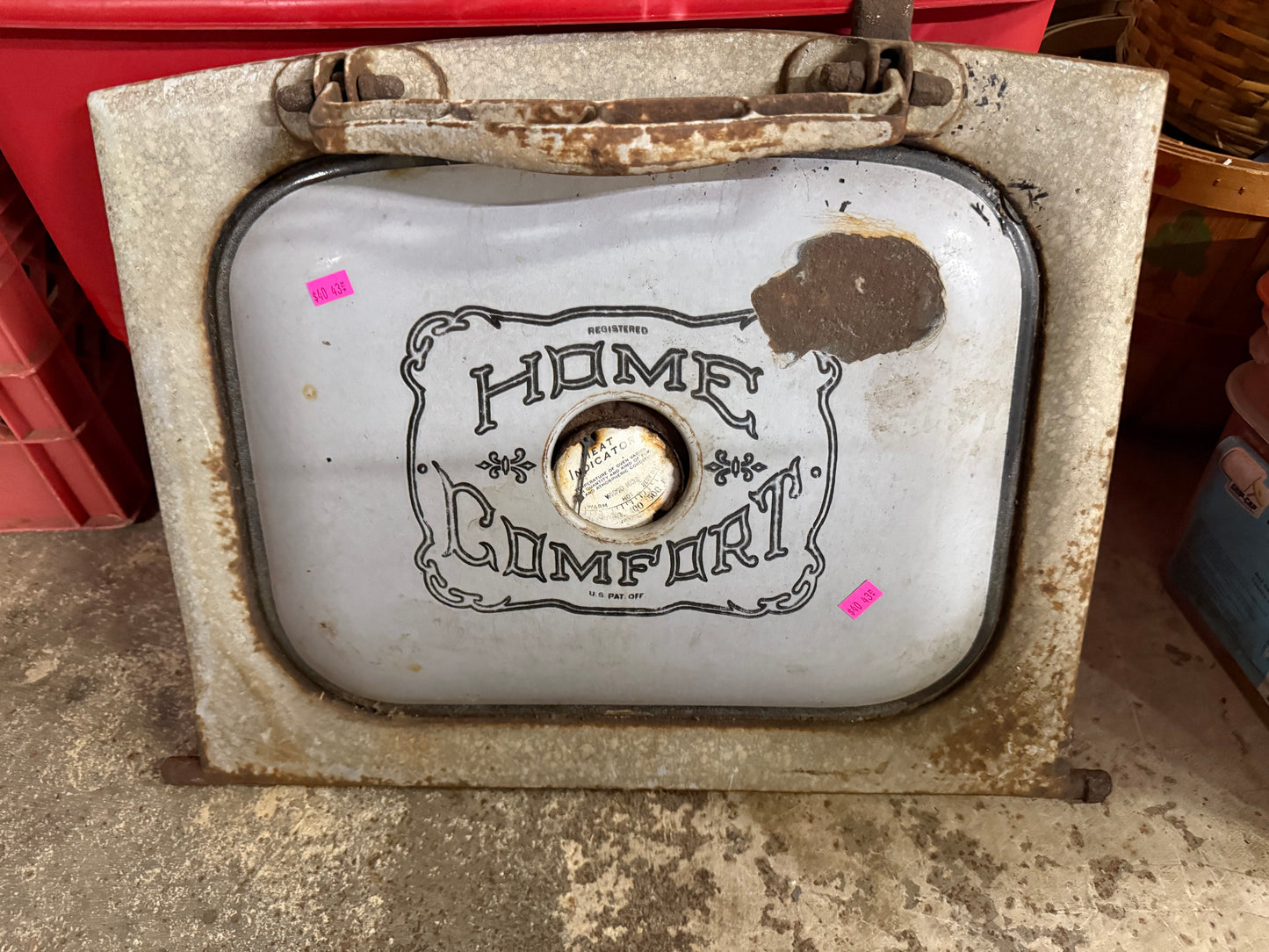 Vintage Home Comfort Stove Cover