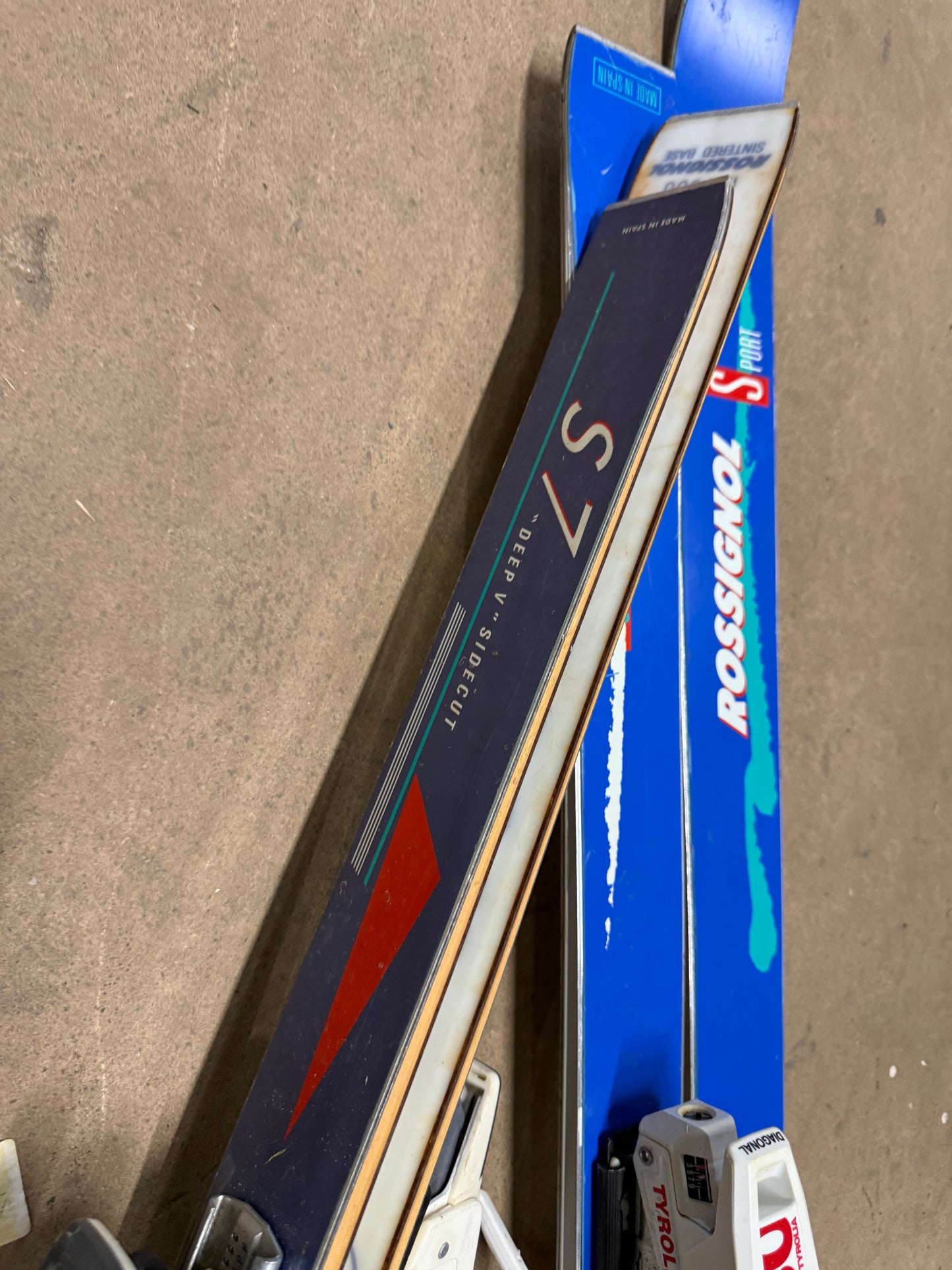 Two Sets of Skis Rossignol Series 700 & s7 Deep