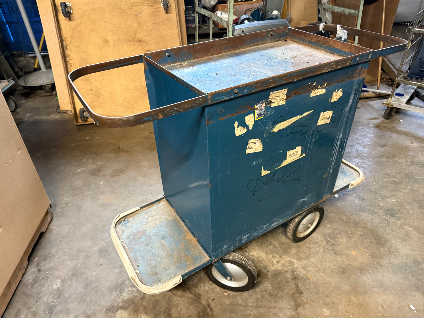 Maintenance Steel Tool Work Cart