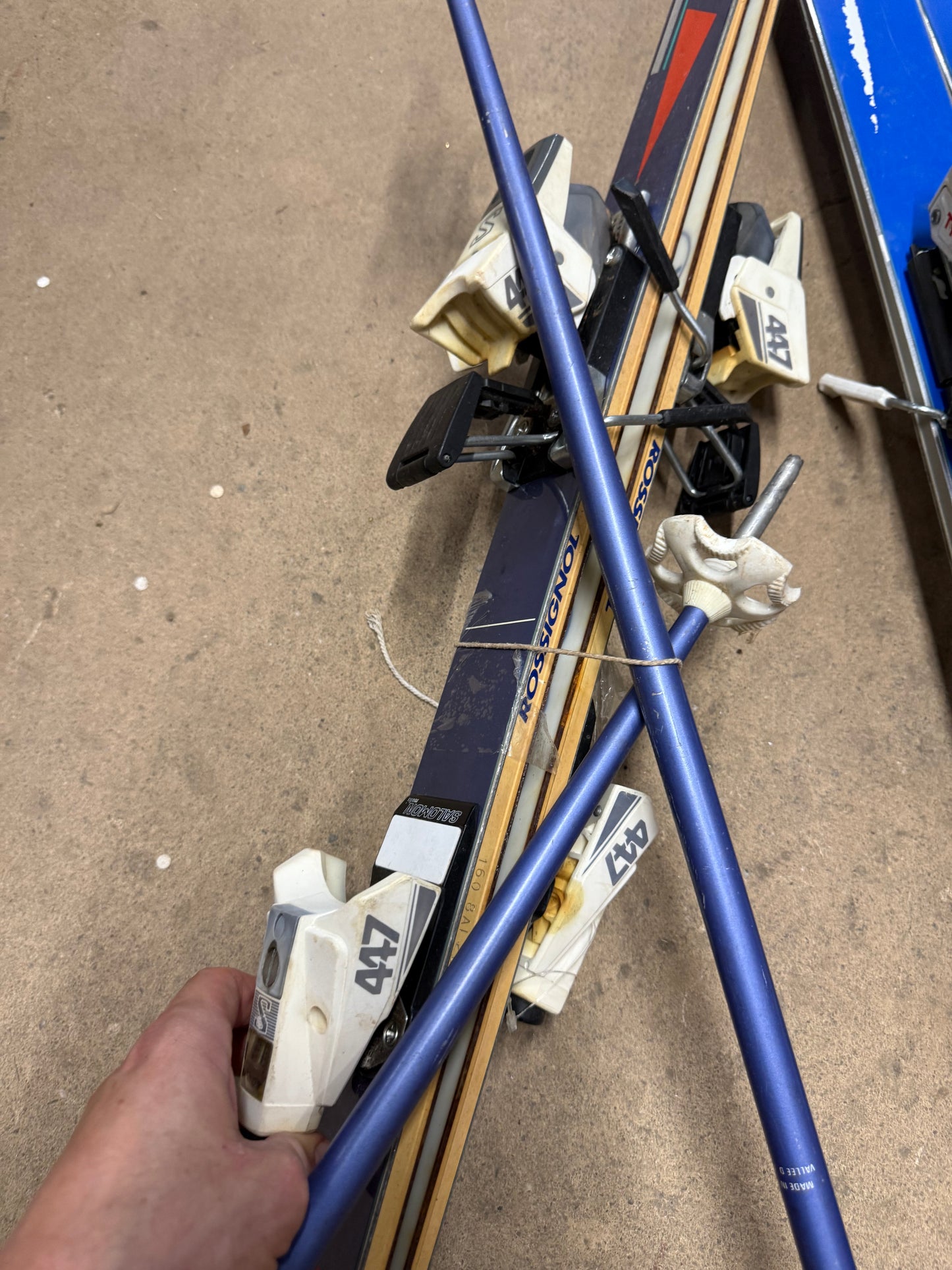 Two Sets of Skis Rossignol Series 700 & s7 Deep