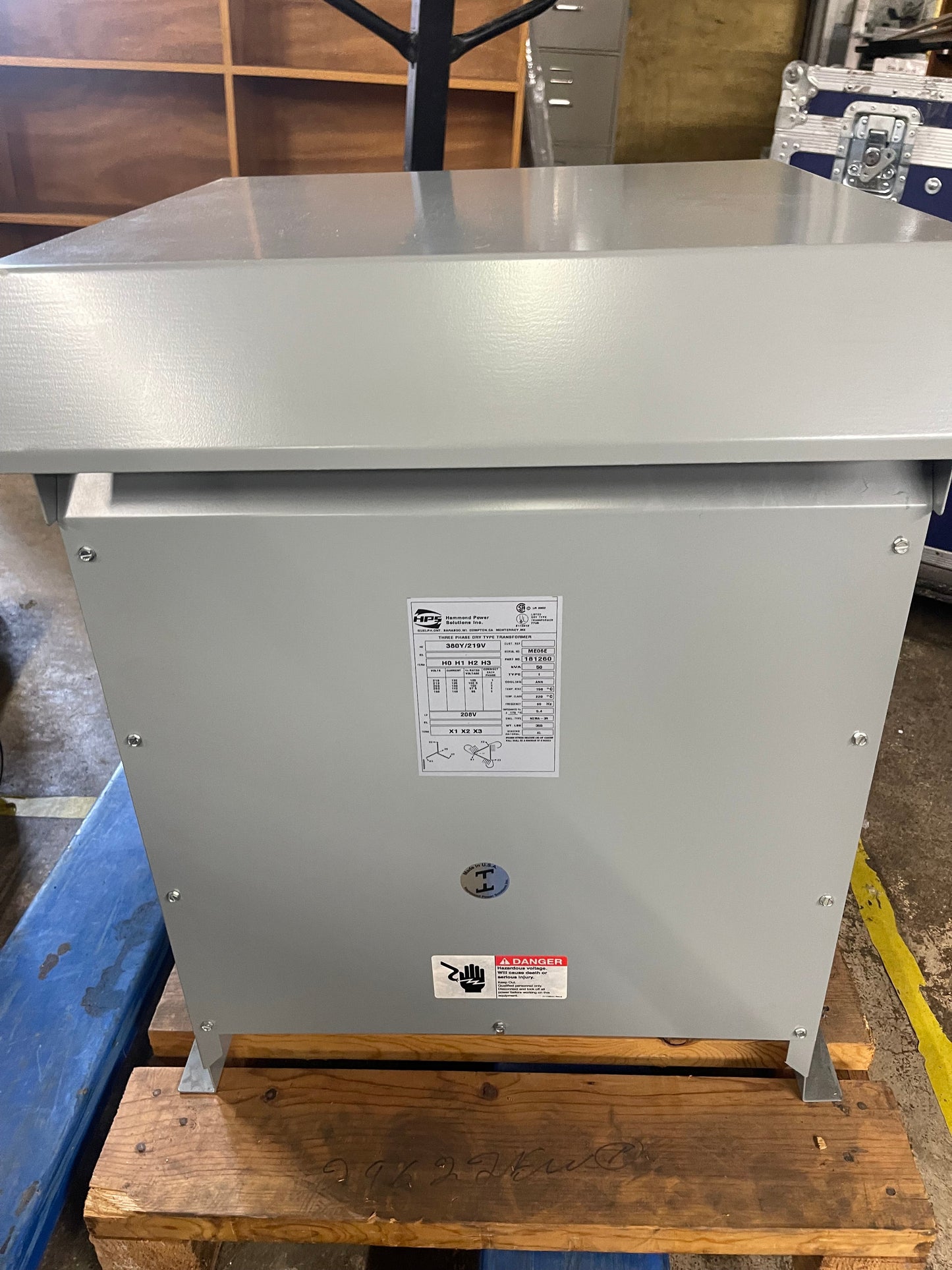 Machine, SAD, Transformer, Three Phase Dry Type Transformer 208V, Hammond Power Solutions 380Y/219V