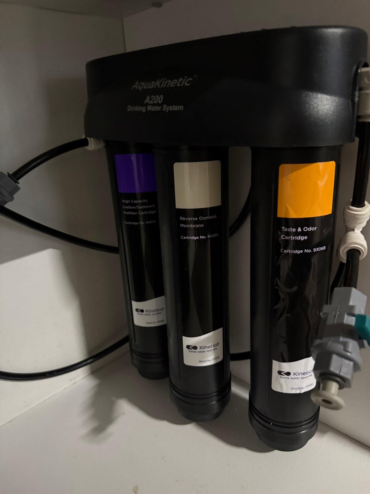 Aquakinetic A200 Drinking Water System with Cabinet