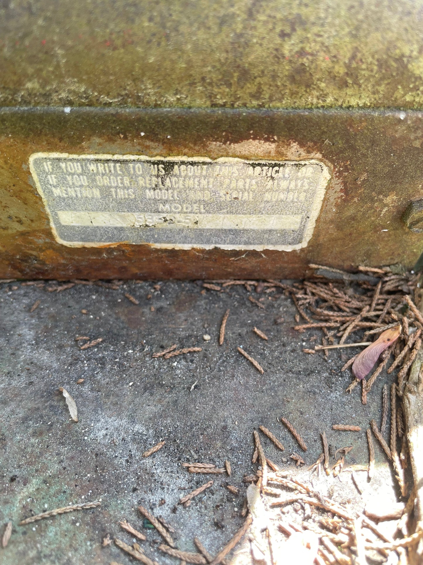 Tools, RR, Rotor Tiller, “As Is”
