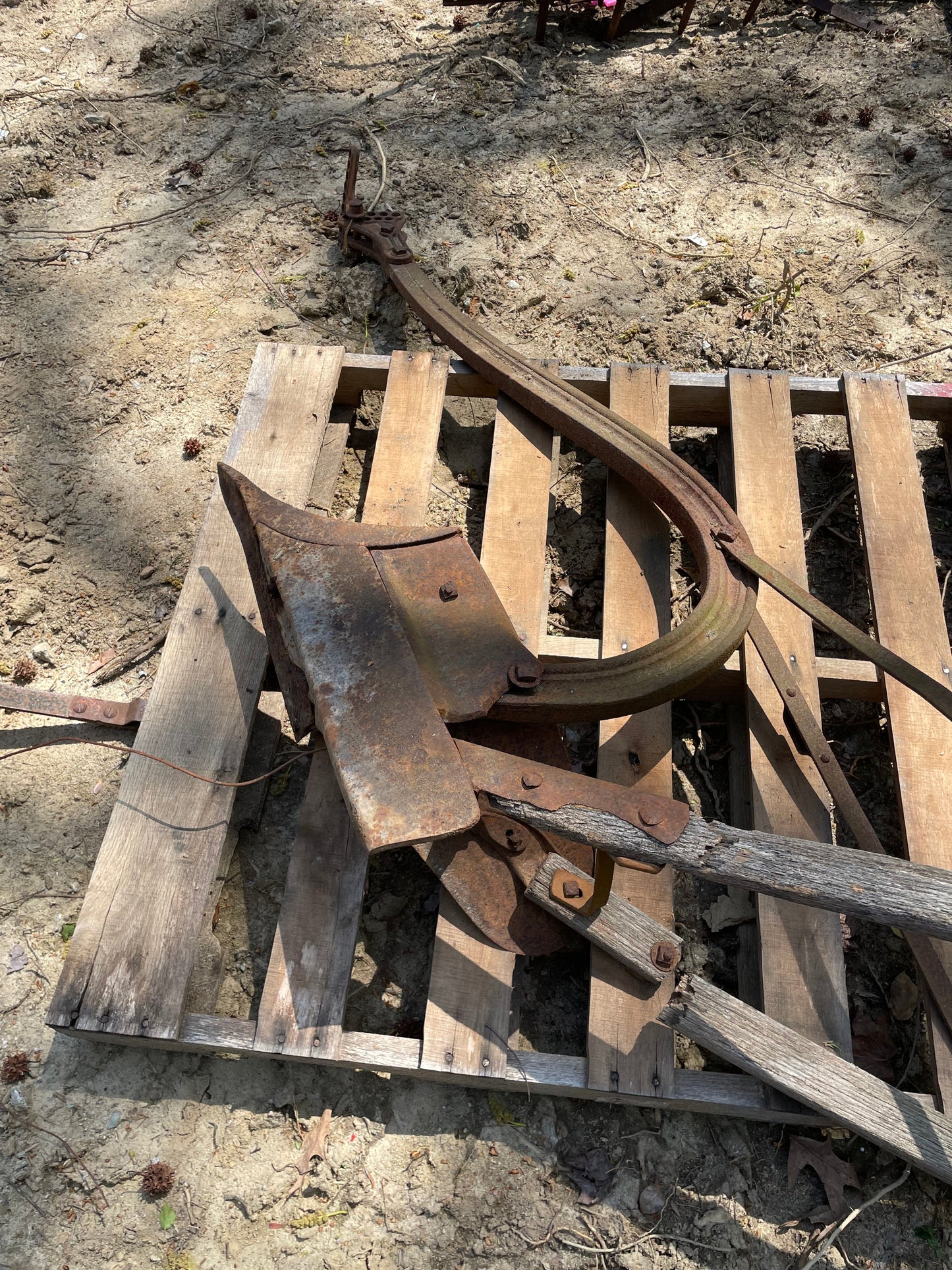 Tools, RR, Plow, Antique, Bottom