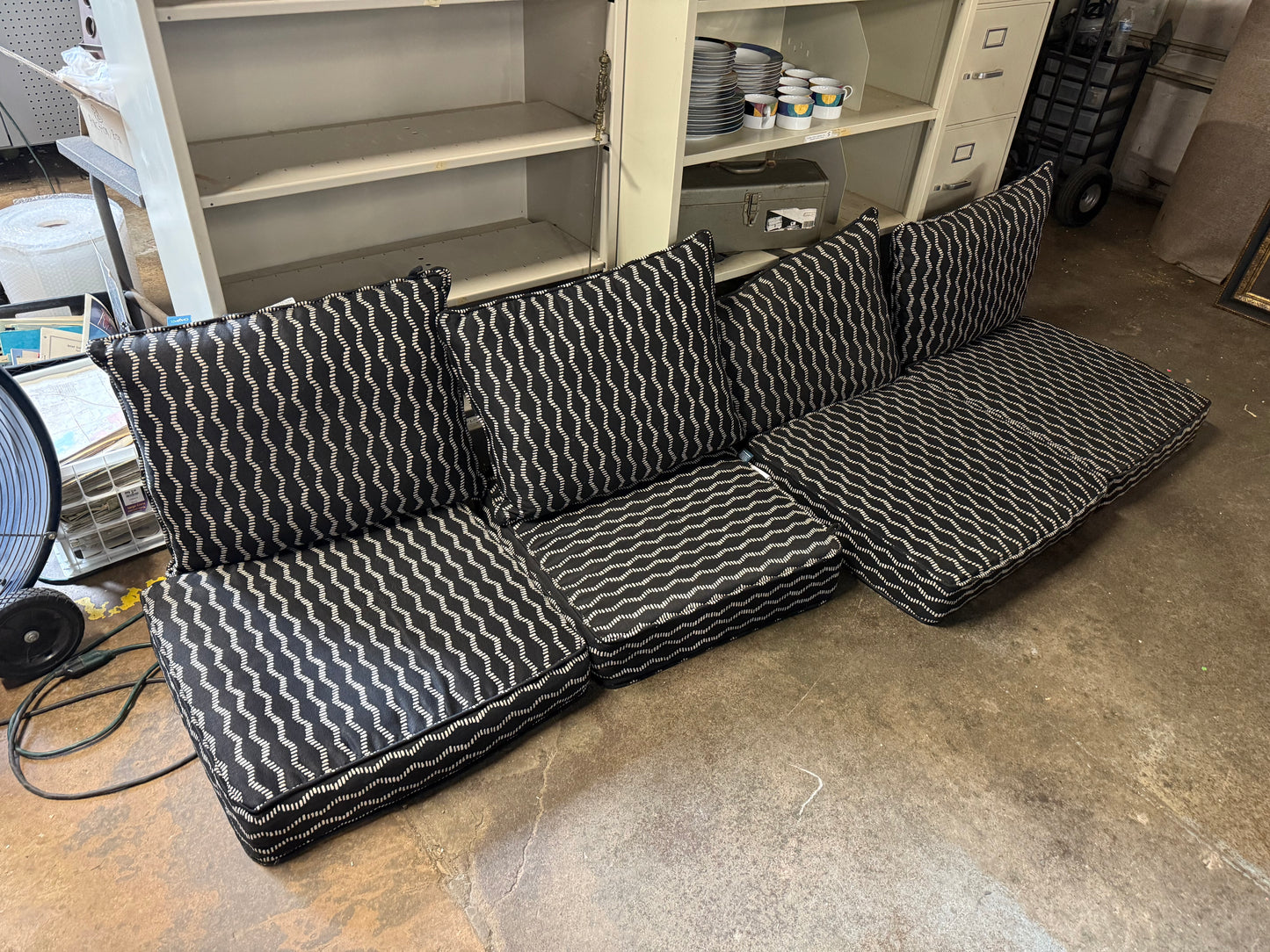 Outside Chair Cushions Origin 21 Black & White