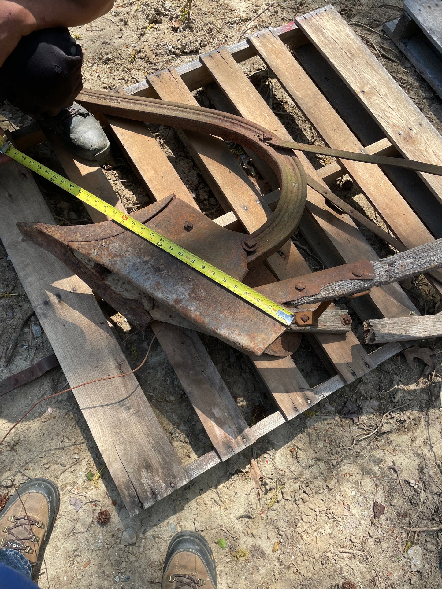 Tools, RR, Plow, Antique, Bottom
