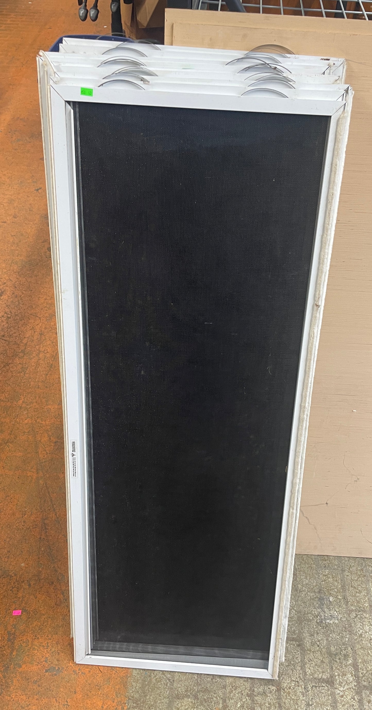 Lot of 14 Aluminum Screens 48x19 and 19x14.5