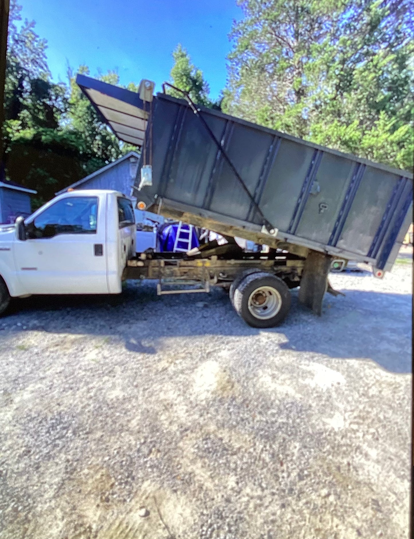 2007 Ford F350 6.0L Diesel Dump Truck, Automatic, Turbocharger, RR