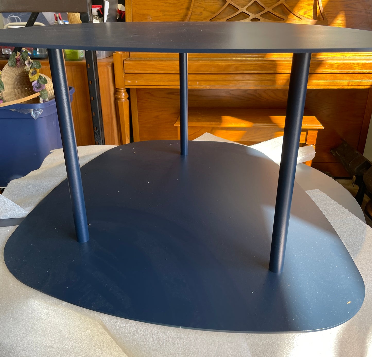 Heavy Steel Rectangular Table