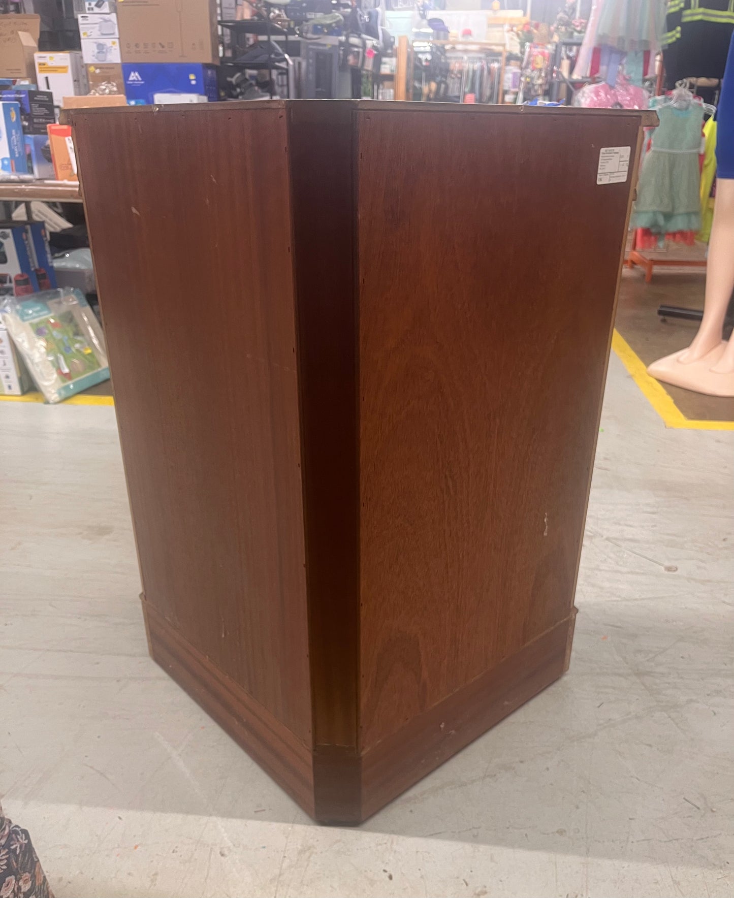 Priba Furniture Co.Corner Cabinet with Key Made in England