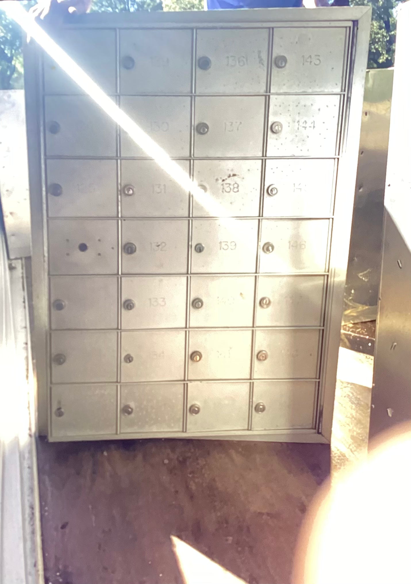 Horizontal Mailboxes, RR, Seven Units Available