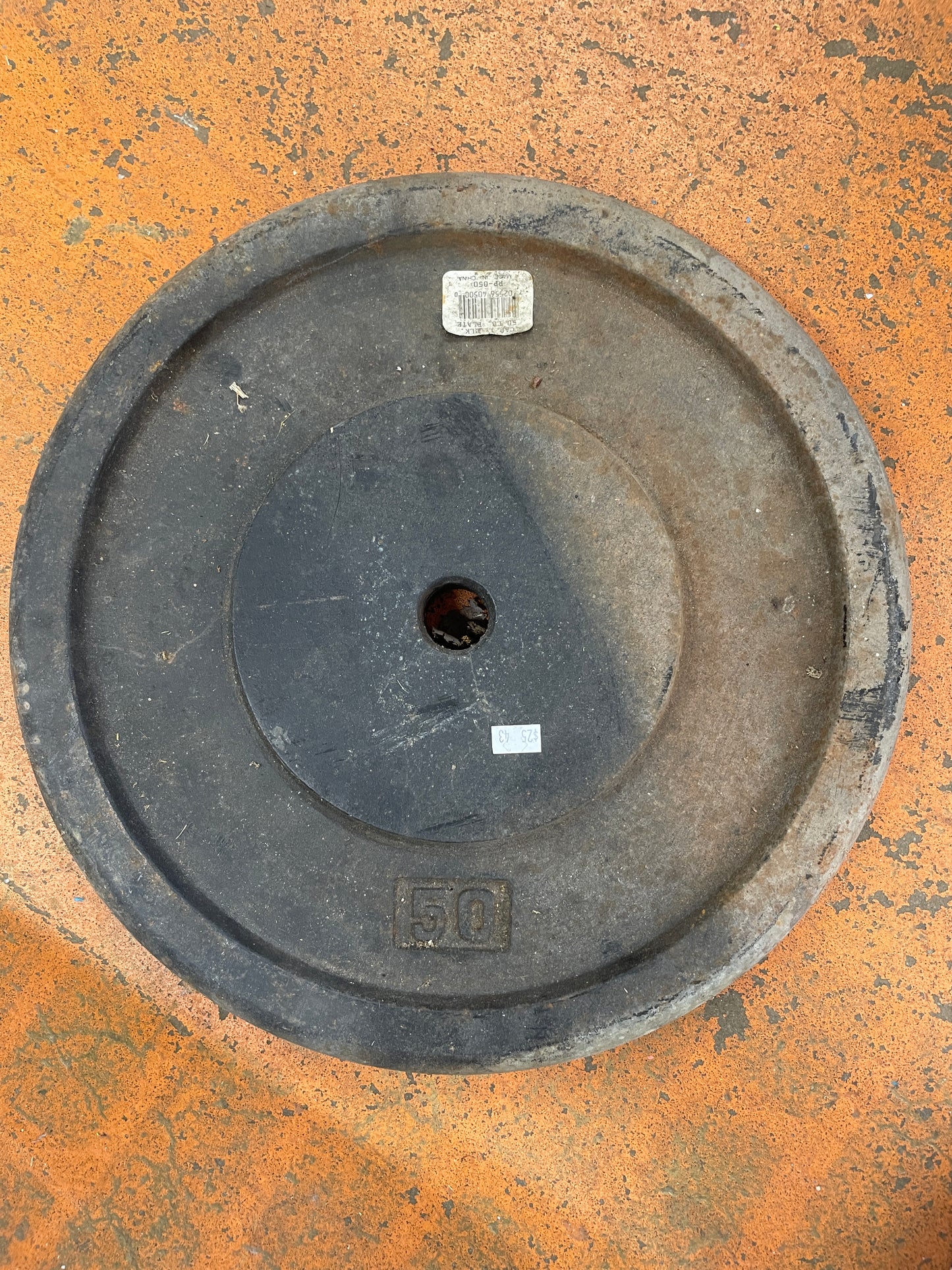Pair of CAP Barbell 50 Lb. Standard Plates