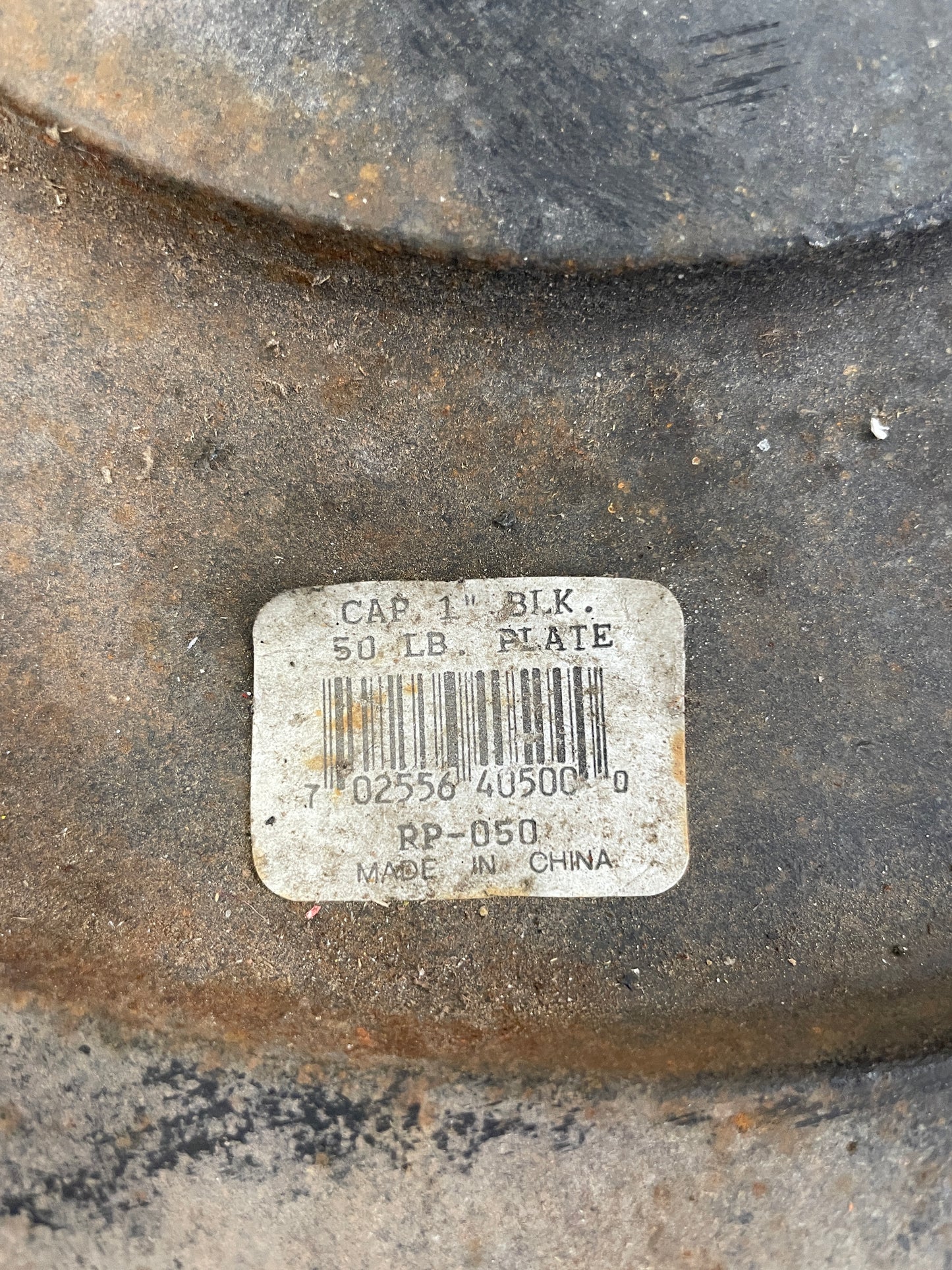 Pair of CAP Barbell 50 Lb. Standard Plates