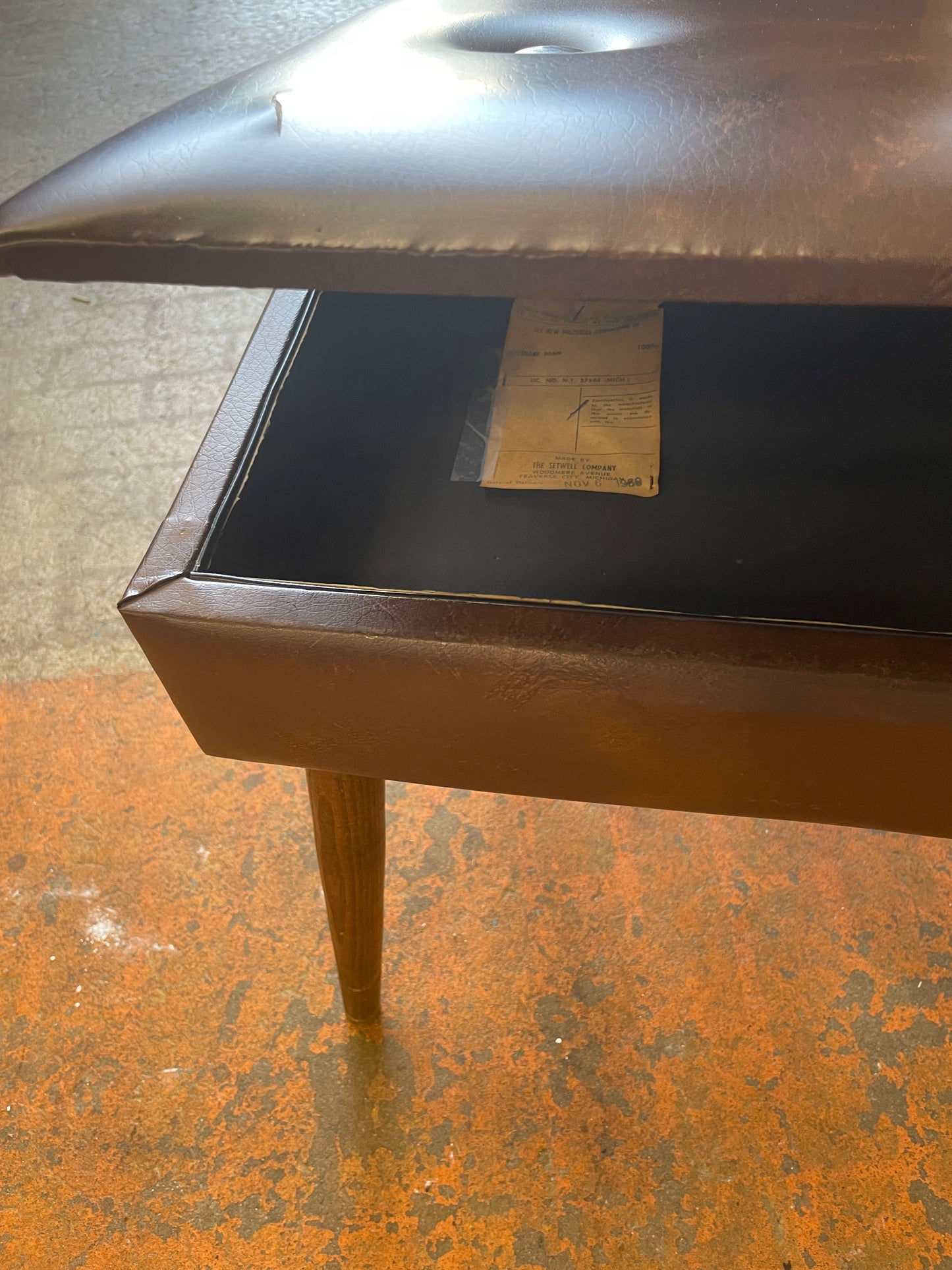 VTG 1969 Butler Chair Made by THE SETWELL CO.