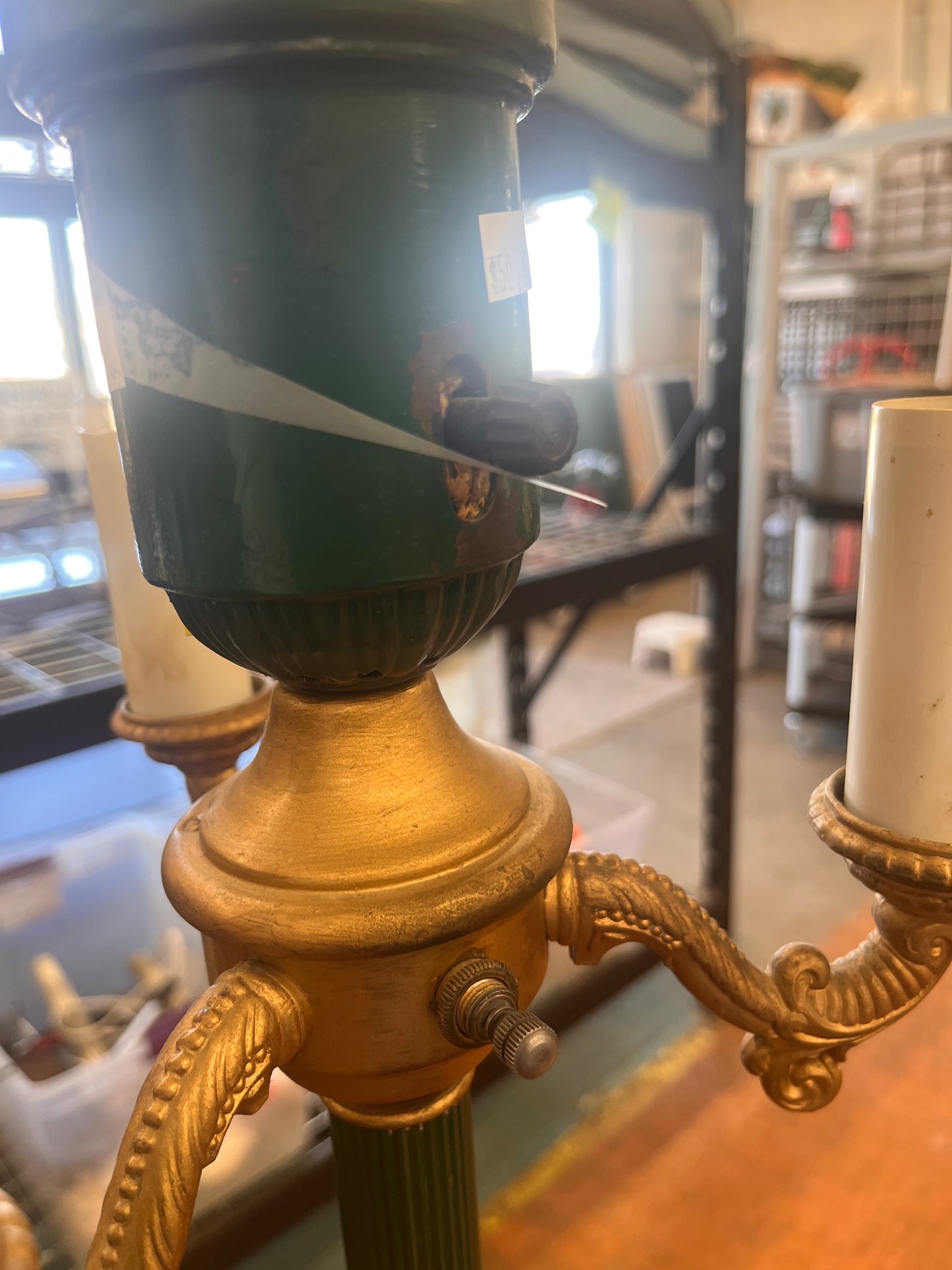 Antique Floor Standing Lamp