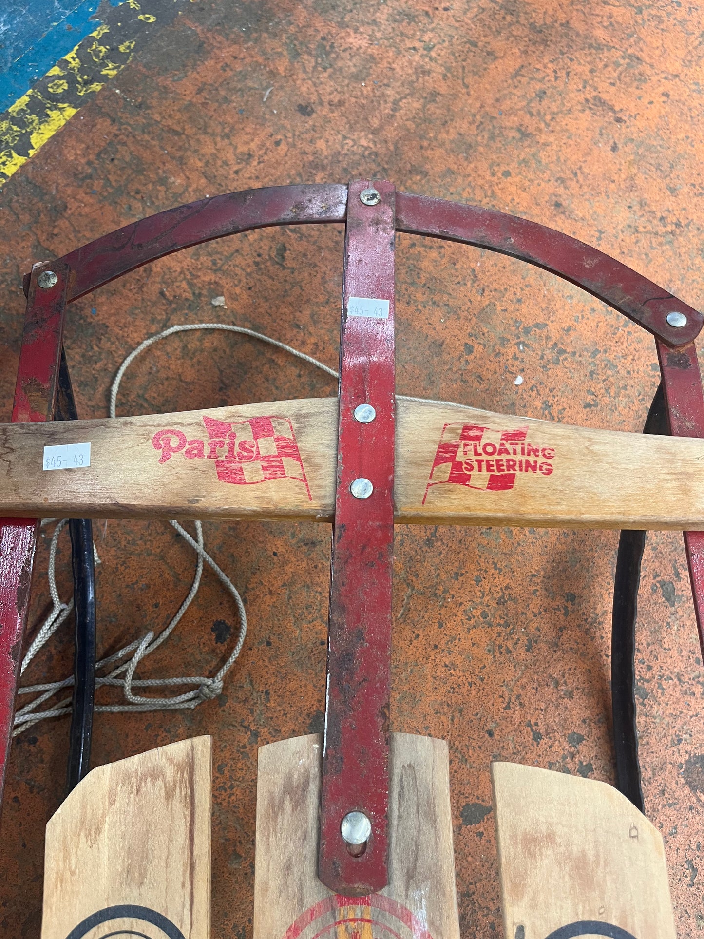 Paris Champion Fast Back Snow Sled