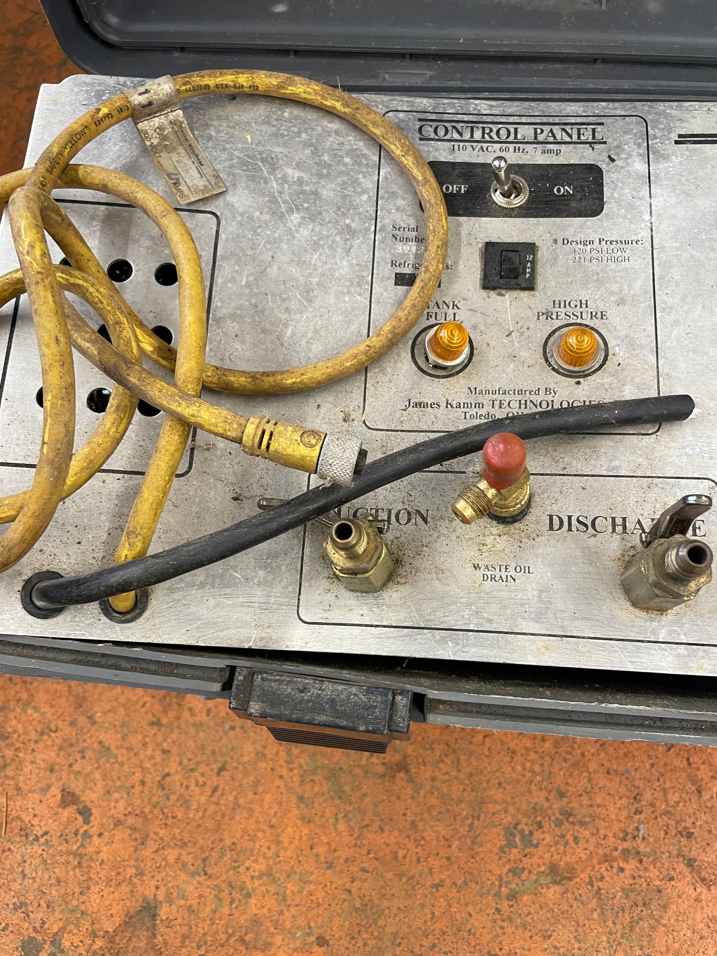 Refrigerant Recovery II Center Model K-3339
