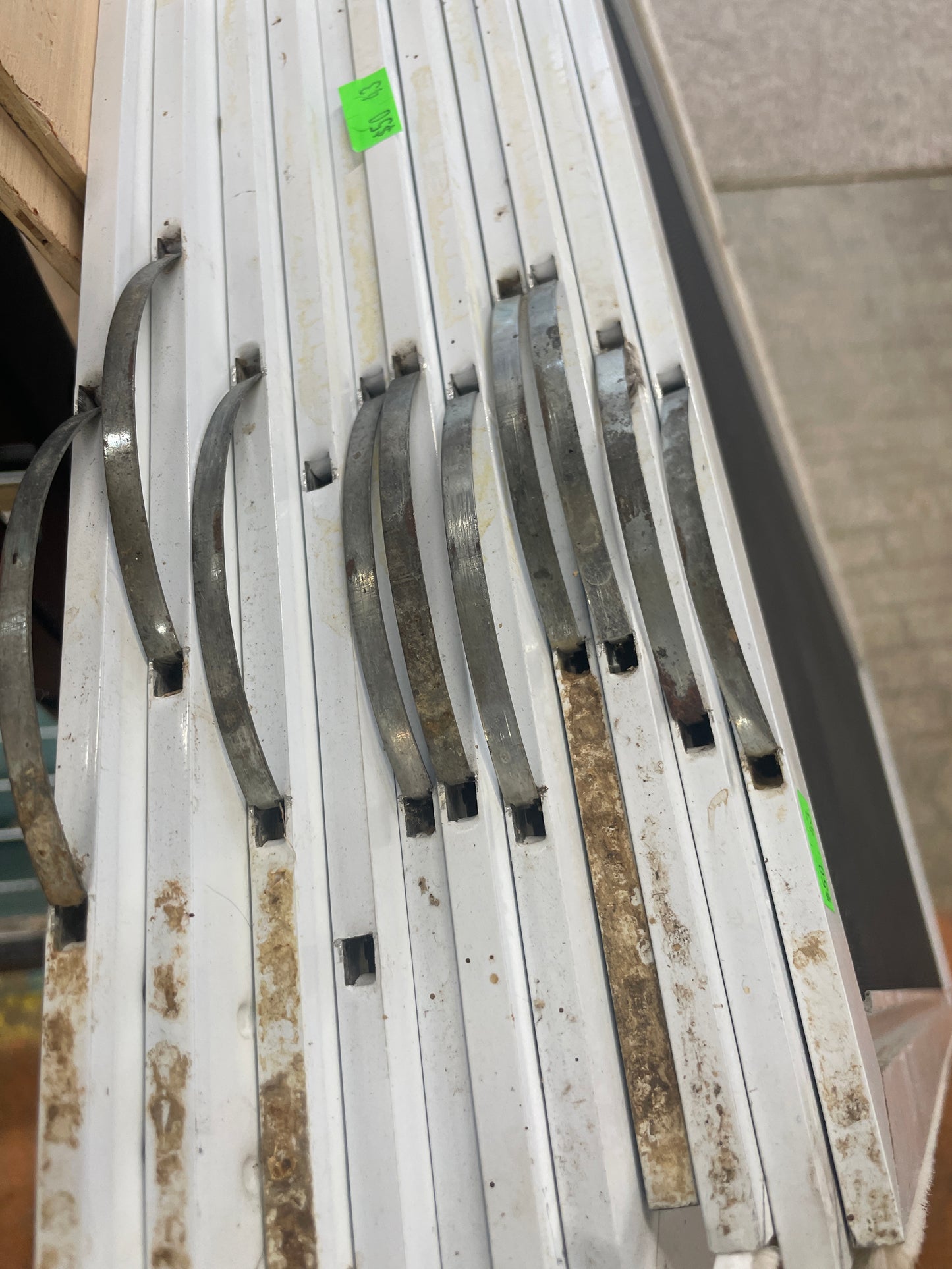 Lot of 14 Aluminum Screens 48x19 and 19x14.5