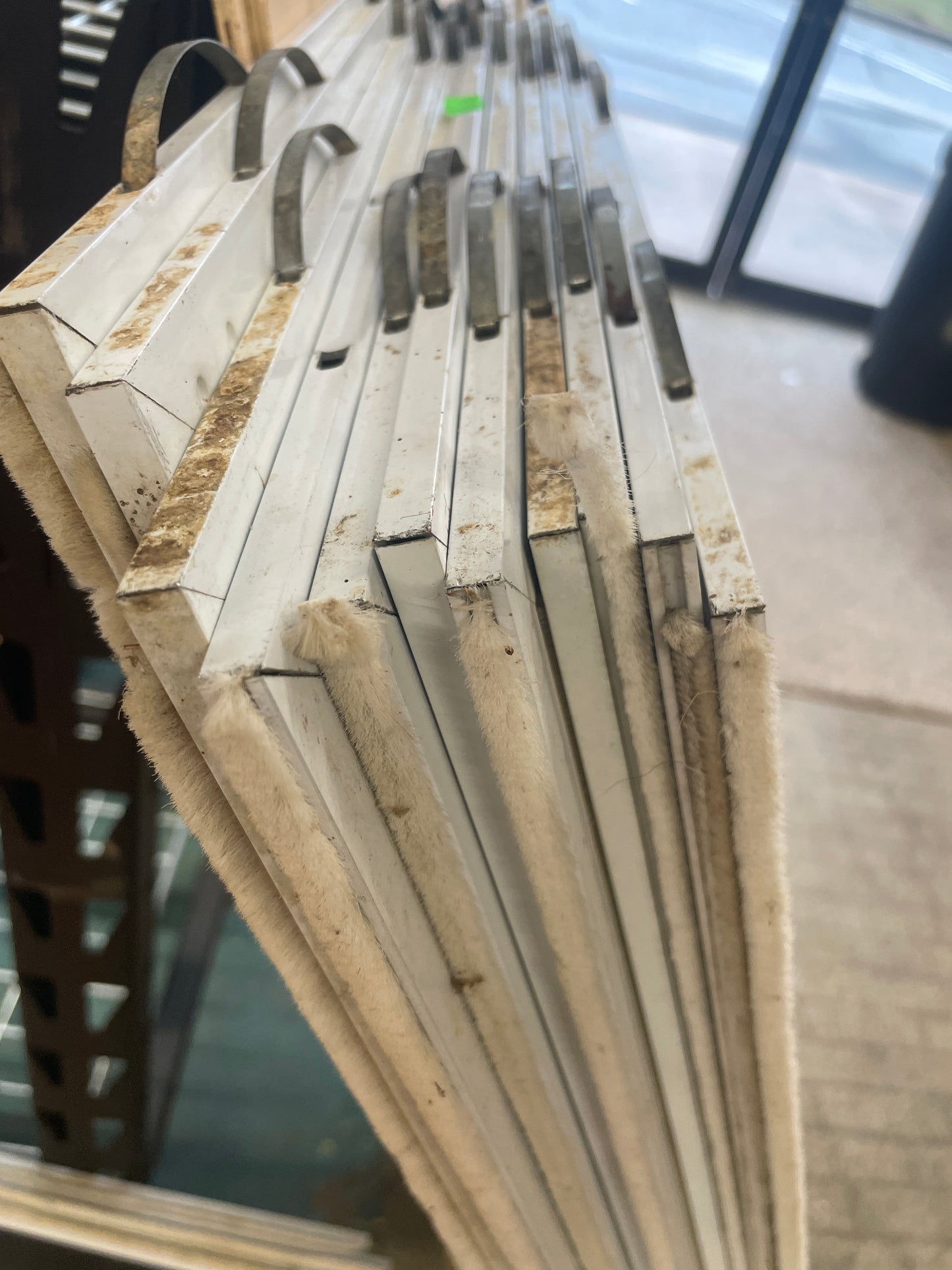Lot of 14 Aluminum Screens 48x19 and 19x14.5