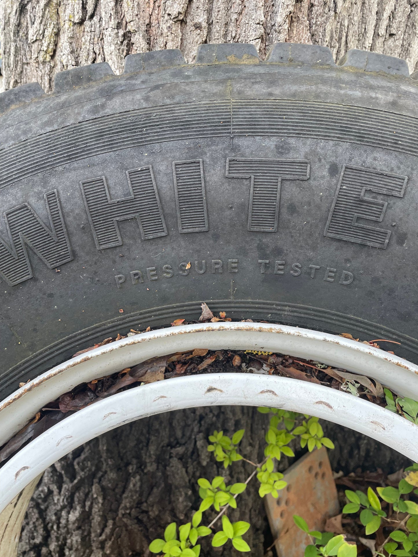 Rim, RR, Tractor Trailer Rim with tire, Nr 1