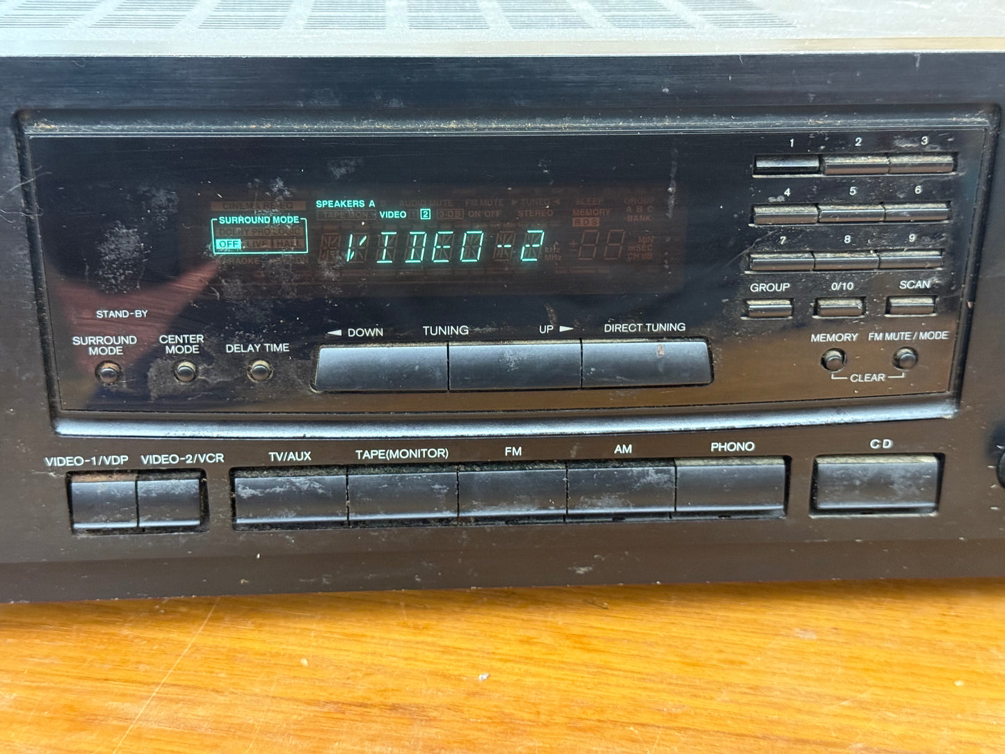 Vintage ONKYO TX-SV343 Stereo Receiver Audio Video