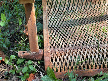 Antique Wrought Iron Porch Swing