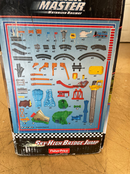 Thomas & Friends TrackMaster Sky-High Bridge Jump Motorized Railway, Complete, V-3