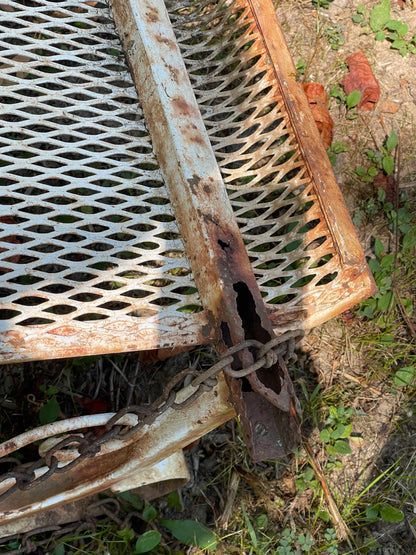 Antique Wrought Iron Porch Swing