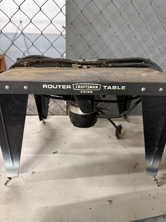 Craftsman Commercial 25000 RPM Router with Table 25169