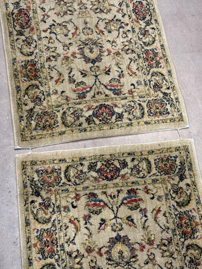 Two 2’3” X 9’8” Hallway Runner Rugs Florent II Rochetfort Beige Oriental Weavers of America