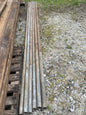 Pipe, RR, Galvanized, 1 1/4” and 1 1/2”