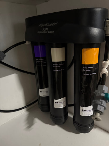 Aquakinetic A200 Drinking Water System with Cabinet