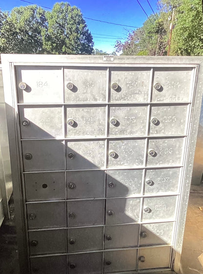 Horizontal Mailboxes, RR, Seven Units Available