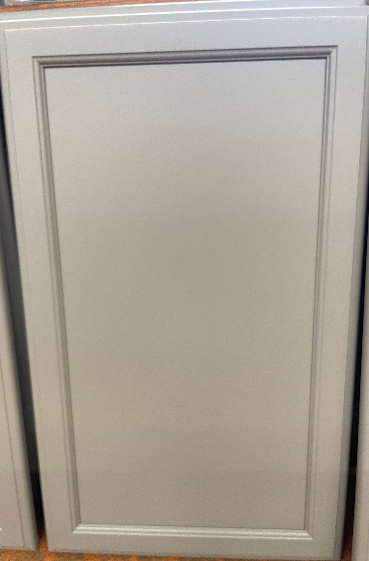 NEW Set of 8 Multi-Size Kitchen Cabinet Doors, Moth Wing Grey