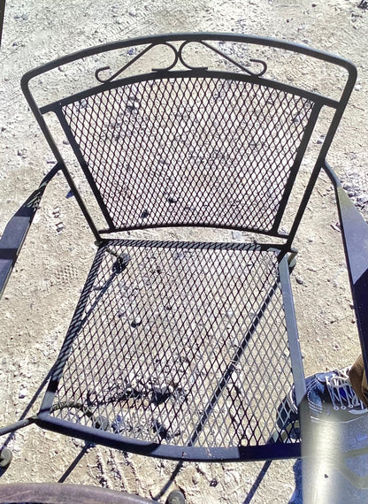 Outdoor Table & Six Chairs, Plantation Patterns, RR