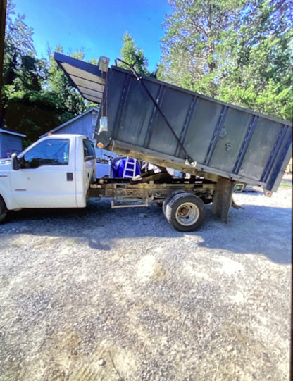 2007 Ford F350 6.0L Diesel Dump Truck, Automatic, Turbocharger, RR