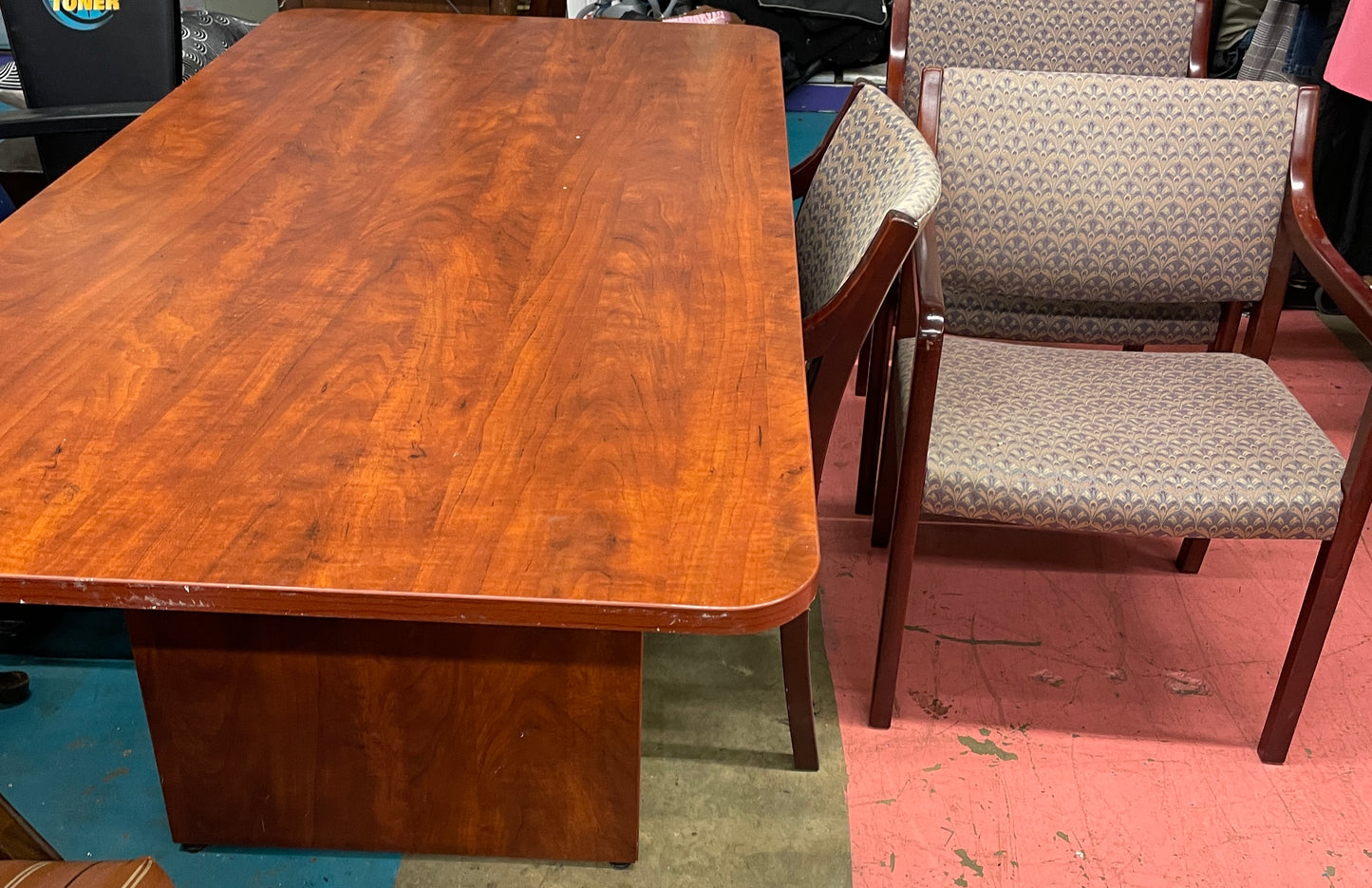 Conference Table with 4 Chairs