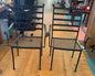 Set of Stackable Wrought Iron Chairs