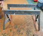 Pair of Handy Horse 
Galvanized Steel Folding Sawhorses.