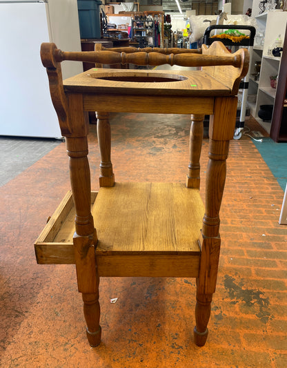 Vintage Pitcher Basin Washstand Dry Sink