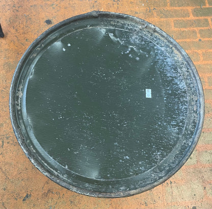 1963 CIVIL DEFENSE 17 1/2 GALLON MILITARY SURVIVAL BARREL VINTAGE (Drum Only) Nr 1