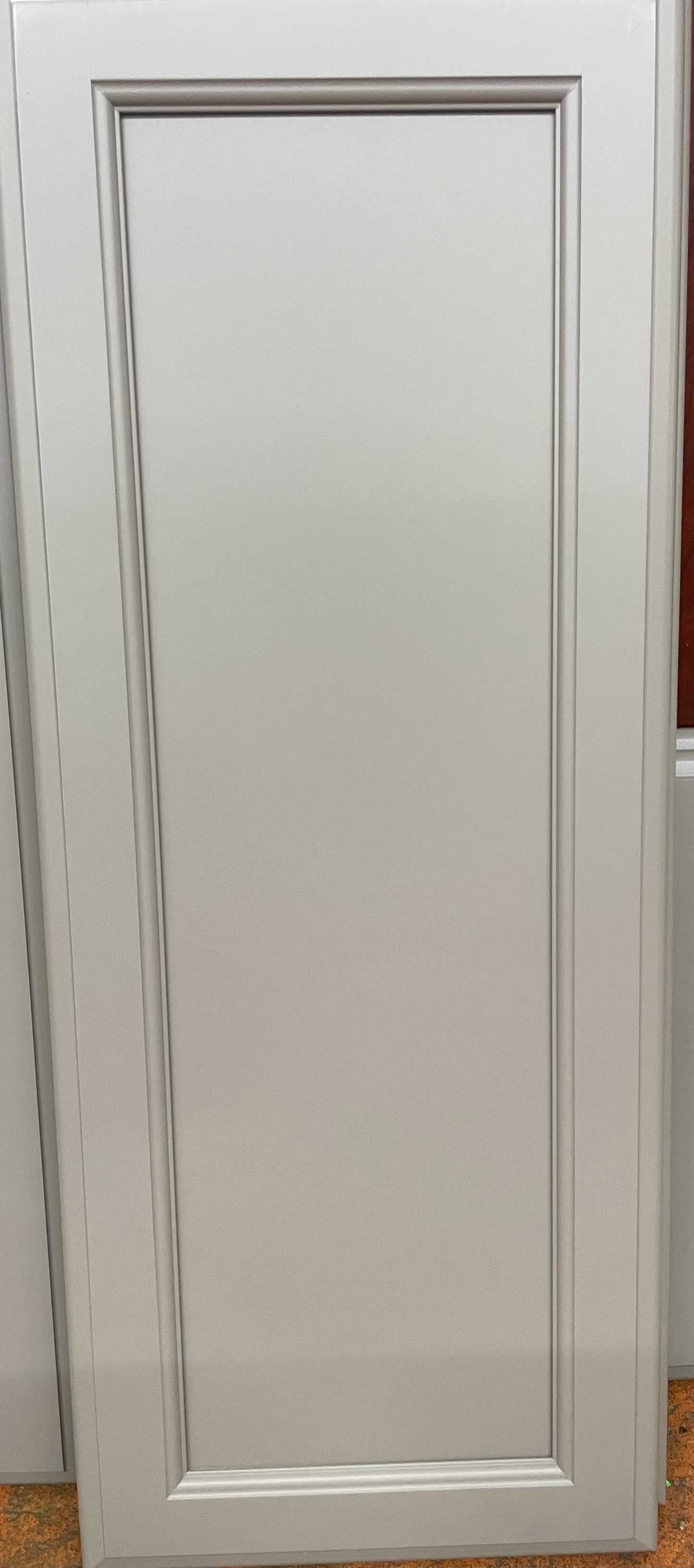 NEW Set of 8 Multi-Size Kitchen Cabinet Doors, Moth Wing Grey