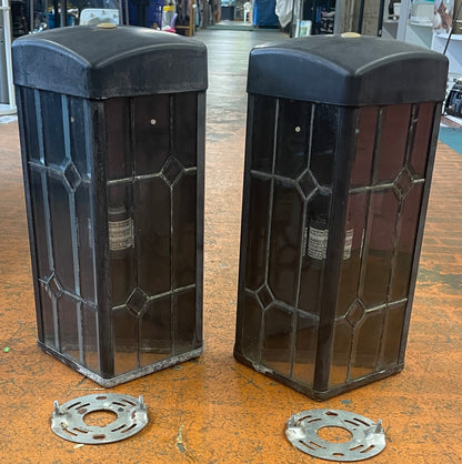 Pair of Cooper Lighting Outdoor Wall Lamps ASLW